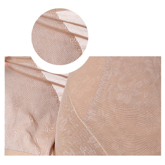 Beige shaper with drop down back. Plus size Shaping Panties. - Picture 8 of 8